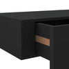 Schwarze Wandregale Czank 40x23,5x10cm (2 Stück MDF)