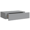 Graues Wandregal Czank 40x23,5x10cm (MDF)