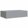 Graues Wandregal Czank 40x23,5x10cm (MDF)