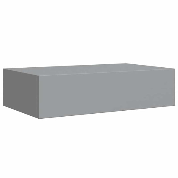 Graues Wandregal Czank 40x23,5x10cm (MDF)