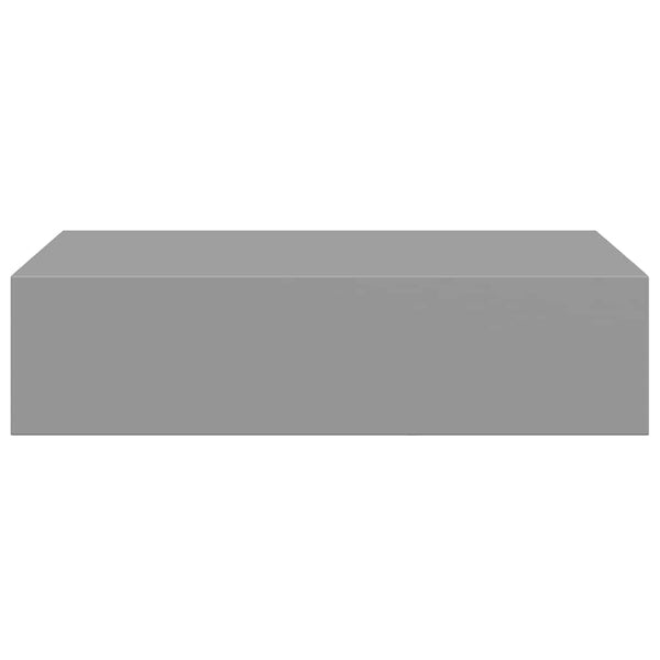 Graues Wandregal Czank 40x23,5x10cm (MDF)