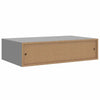 Graues Wandregal Czank 40x23,5x10cm (MDF)