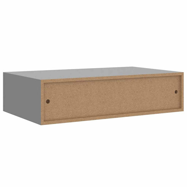 Graues Wandkastenregal Czank 40x23,5x10cm (2 Stück MDF)