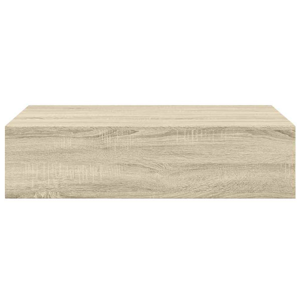 Eiche Wandkastenregale Czank 40x23,5x10cm (2 Stück MDF)