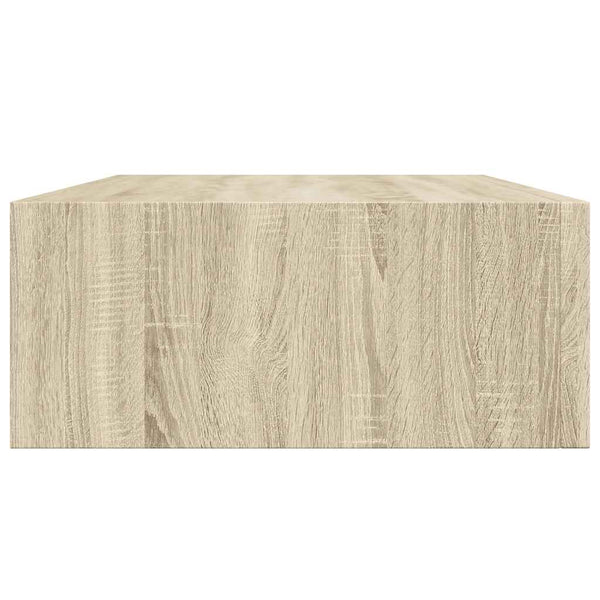 Eiche Wandkastenregale Czank 40x23,5x10cm (2 Stück MDF)
