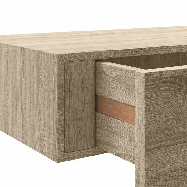 Eiche Wandkastenregale Czank 40x23,5x10cm (2 Stück MDF)