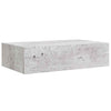 Wandregalbox Czank 40x23,5x10cm (MDF) betongrau