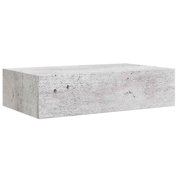 Wandregalbox Czank 40x23,5x10cm (MDF) betongrau
