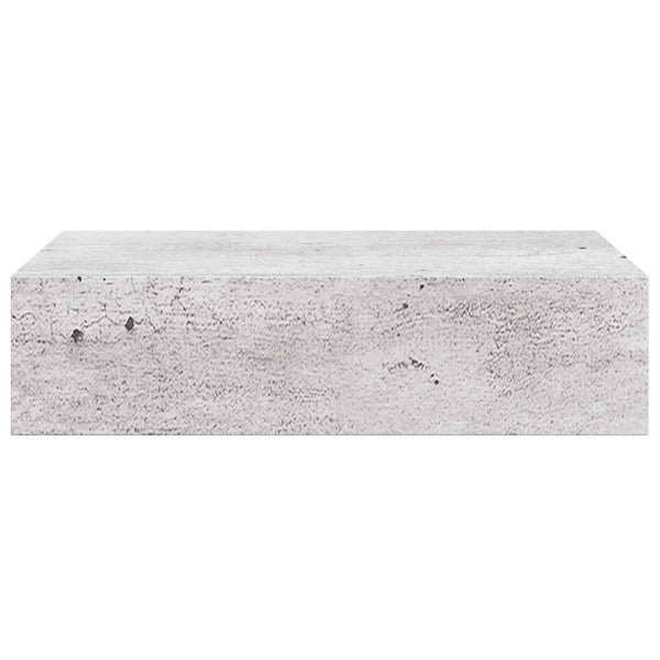 Wandregalbox Czank 40x23,5x10cm (MDF) betongrau
