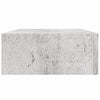 Wandregale Czank aus Beton in Grau 40x23,5x10cm (2 Stück MDF)