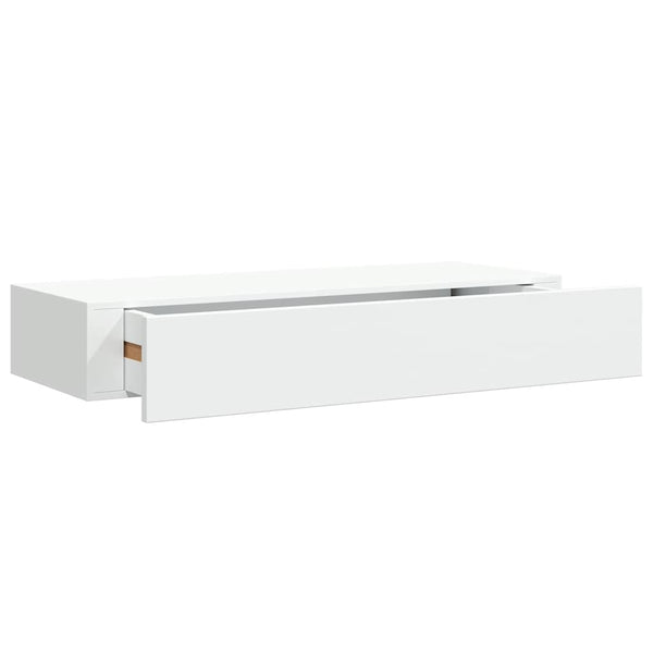 Weißes Wandregal Czank 60x23,5x10cm (MDF)