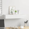 Weißes Wandregal Czank 60x23,5x10cm (MDF)