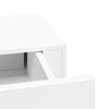Czank 60x23,5x10cm weißes Wandregal (2 Stück MDF)