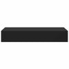 Schwarze Wandregale Czank 60x23,5x10cm (2 Stk. MDF)