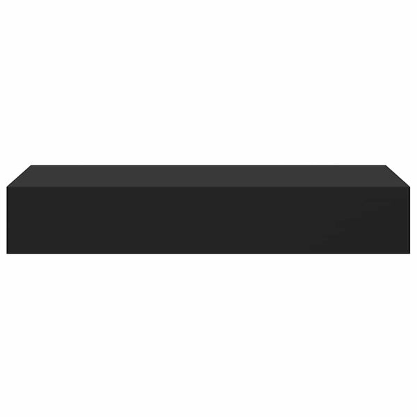 Schwarze Wandregale Czank 60x23,5x10cm (2 Stk. MDF)