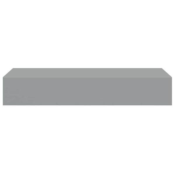 Graues Wandregal Czank 60x23,5x10cm (MDF)
