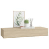Czank Wandregal Eiche 60x23,5x10cm (MDF)
