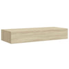 Czank Wandregal Eiche 60x23,5x10cm (MDF)