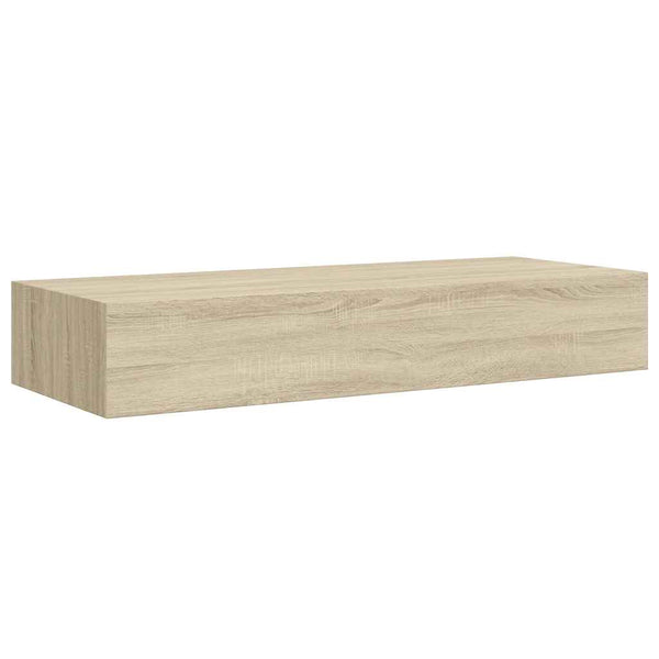 Czank Wandregal Eiche 60x23,5x10cm (MDF)