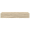 Wandregale Czank 60x23,5x10cm aus Eichenholz (2 Stk. MDF)