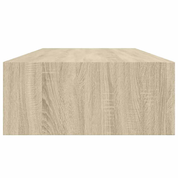 Wandregale Czank 60x23,5x10cm aus Eichenholz (2 Stk. MDF)