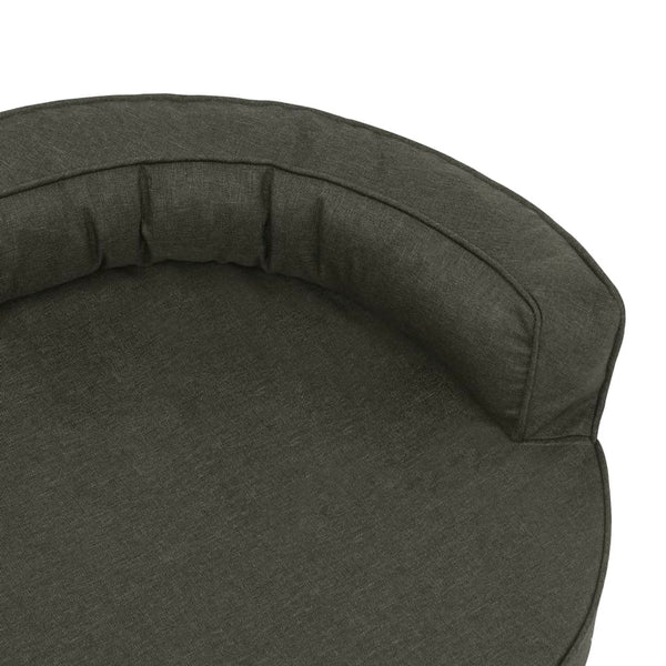 Tummanharm ergonominen koiransängyn patja Pihal 75x53cm (pellavatyyli)