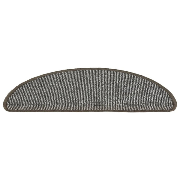 Graue Treppenmatten Agir 56x17x3cm (15 Stück)