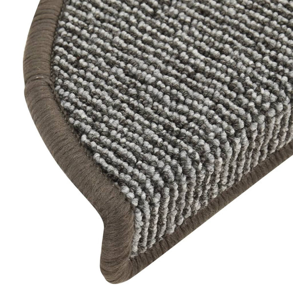 Graue Treppenmatten Agir 56x17x3cm (15 Stück)