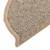 Treppenmatten Braun Agir 56x17x3cm (15 Stk.)