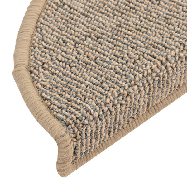 Treppenmatten Braun Agir 56x17x3cm (15 Stk.)