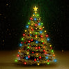 Farbige Lichterkette für den Weihnachtsbaum Emerencia 180cm (180 LEDs)