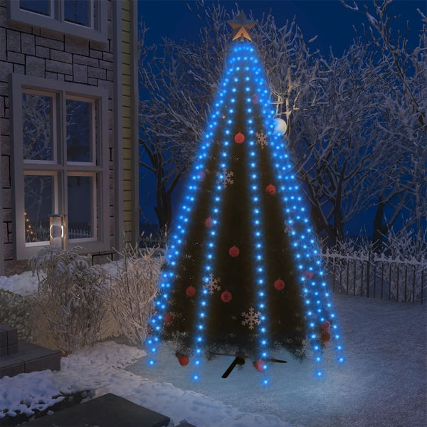 Blaue Lichterkette für Weihnachtsbaum Emerencia 250cm (250 LED-Lichter)