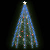 Blaue Weihnachtsbaum-Lichterkette Emerencia 300cm (300 LED-Lichter)