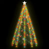 Buntes Weihnachtsbaum-Lichternetz Emerencia 300cm (300 LED-Lichter)