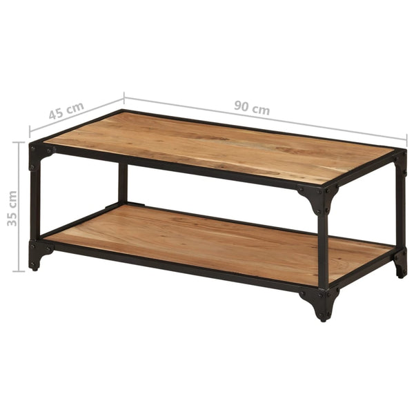 Couchtisch Reluc 90x45x35cm (Akazienholz)