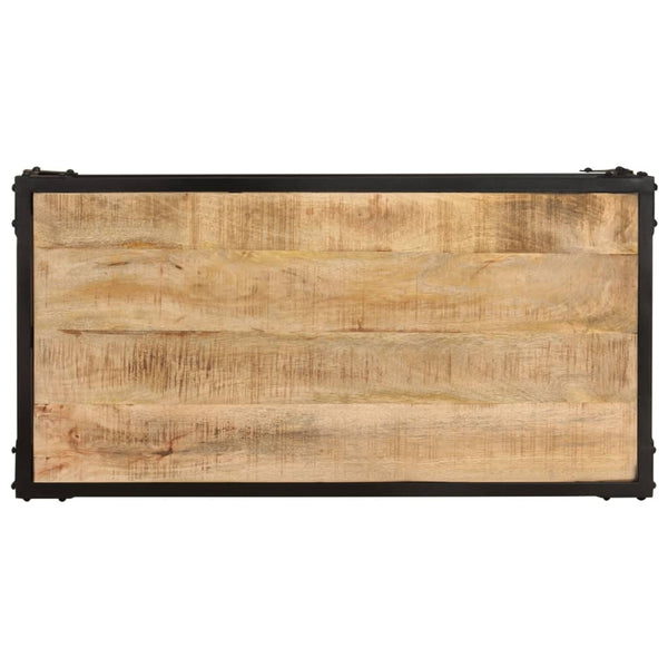 Couchtisch Reluc 90x45x35cm (grobes Mangoholz)