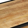Couchtisch Reluc 90x45x35cm (grobes Mangoholz)