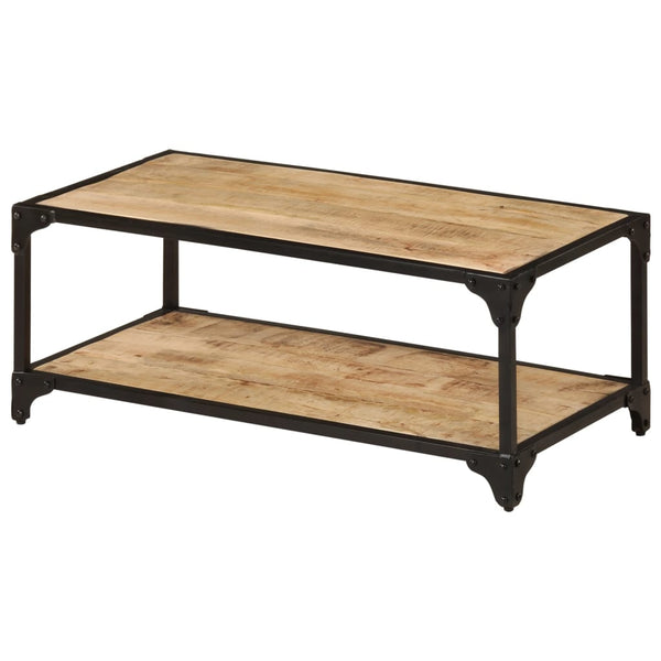 Couchtisch Reluc 90x45x35cm (grobes Mangoholz)