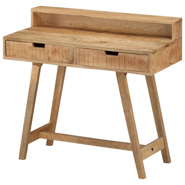 Schreibtisch Payten 100x45x90cm (Mangoholz grob)