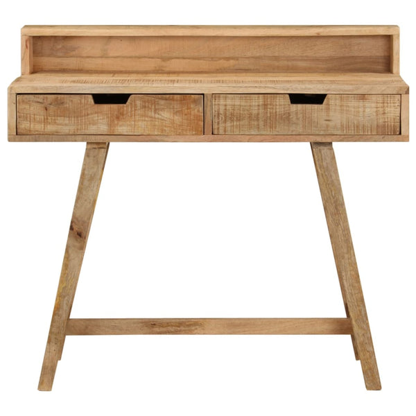 Schreibtisch Payten 100x45x90cm (Mangoholz grob)