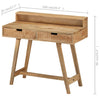 Schreibtisch Payten 100x45x90cm (Mangoholz grob)