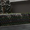 Farbenfrohes Weihnachtslichtnetz Ghiula 3x3 m (306 LED-Lichter für innen/außen)