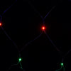 Farbenfrohes Weihnachtslichtnetz Ghiula 3x3 m (306 LED-Lichter für innen/außen)