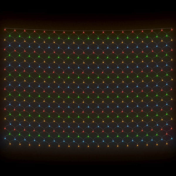 Farbige Lichterkette Ghiulan 4x4 m (544 LED-Lichter für außen/innen)