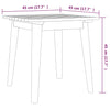 3-teilige Bistrogruppe Ionichie (Akazie)
