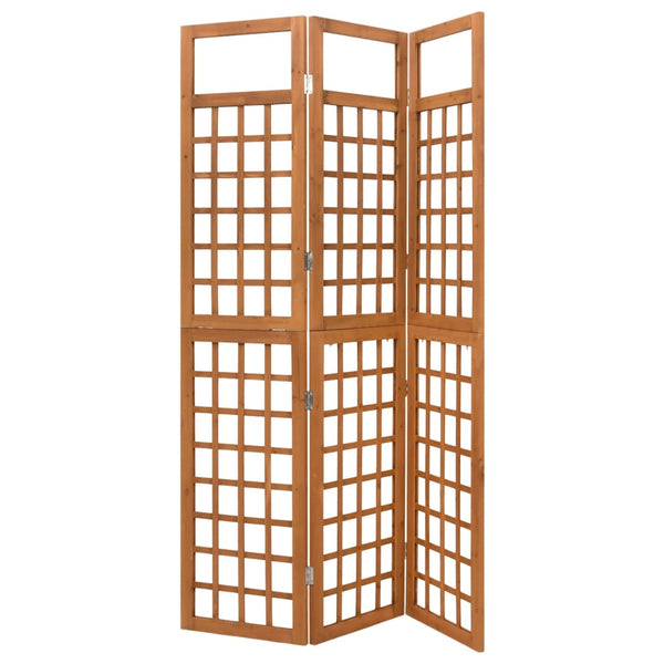 Raumteiler/Gitter Chibura 121x180,5cm (3 Paneele Bambus)