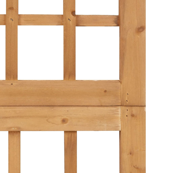 Raumteiler/Gitter Chibura 121x180,5cm (3 Paneele Bambus)