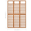 Raumteiler/Gitter Chibura 121x180,5cm (3 Paneele Bambus)