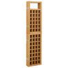 Raumteiler/Gitter Chibura 242,5x180cm (6 Felder Holz)