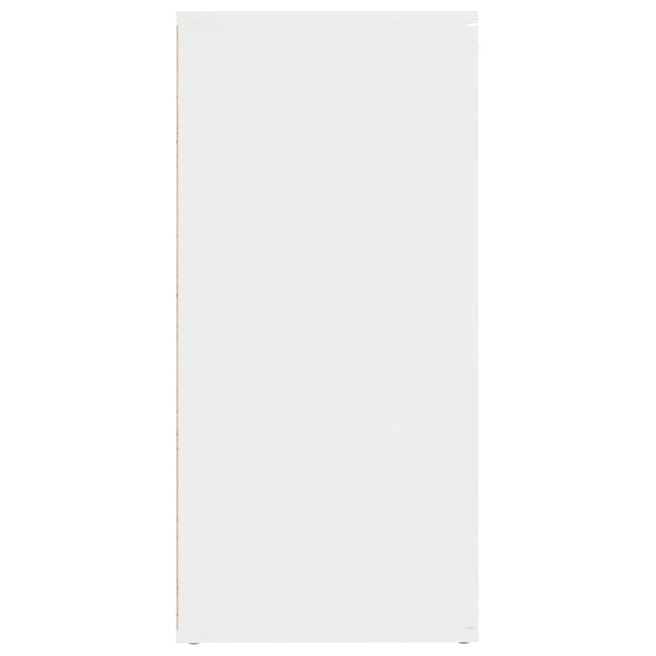 Weißes Sideboard Bayko 160x36x75cm (Holz)